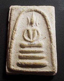 สมเด็จเผ่า พิมพ์อกร่องหูบายศรี วัดอินทรวิหาร ปี 2495