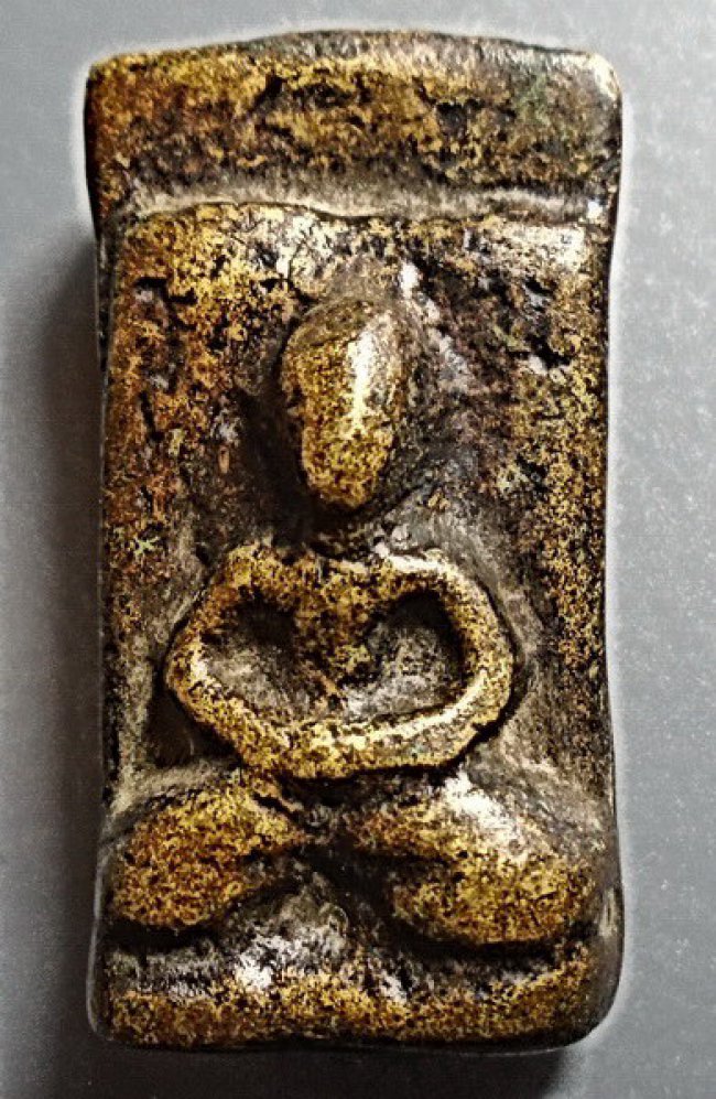 พระสวนกลับ วัดโพธิ์ปฐมาวาส เนื้อโลหะผสม ปี 2484.สงขลา 