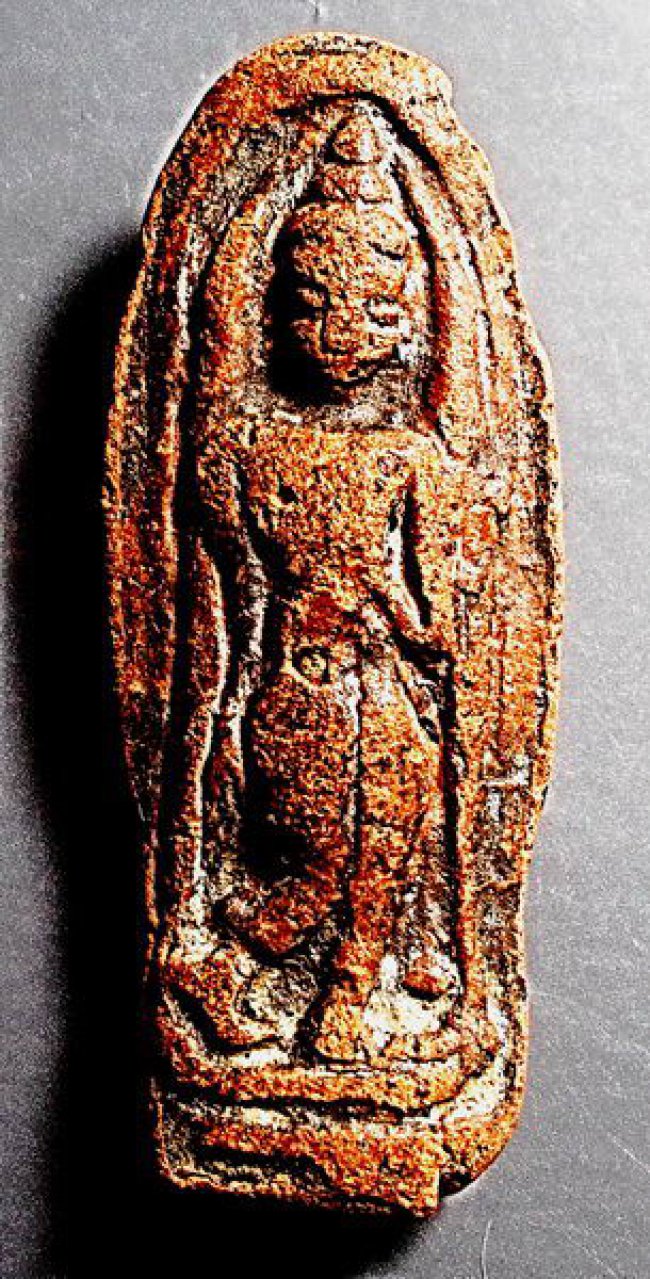 พระลีลาเม็ดขุน กรุลานทุ่งเศรษฐี กำแพงเพชร